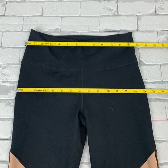 Fabletics Powerhold Leggings. Size Small. Hidden pocket. Black Nude. Sheer - Picture 10 of 11